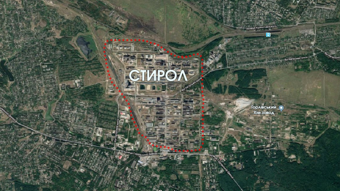 Бойовики зберігають на &quot;Стиролі&quot; десятки тонн небезпечних хімічних речовин, - МінТОТ